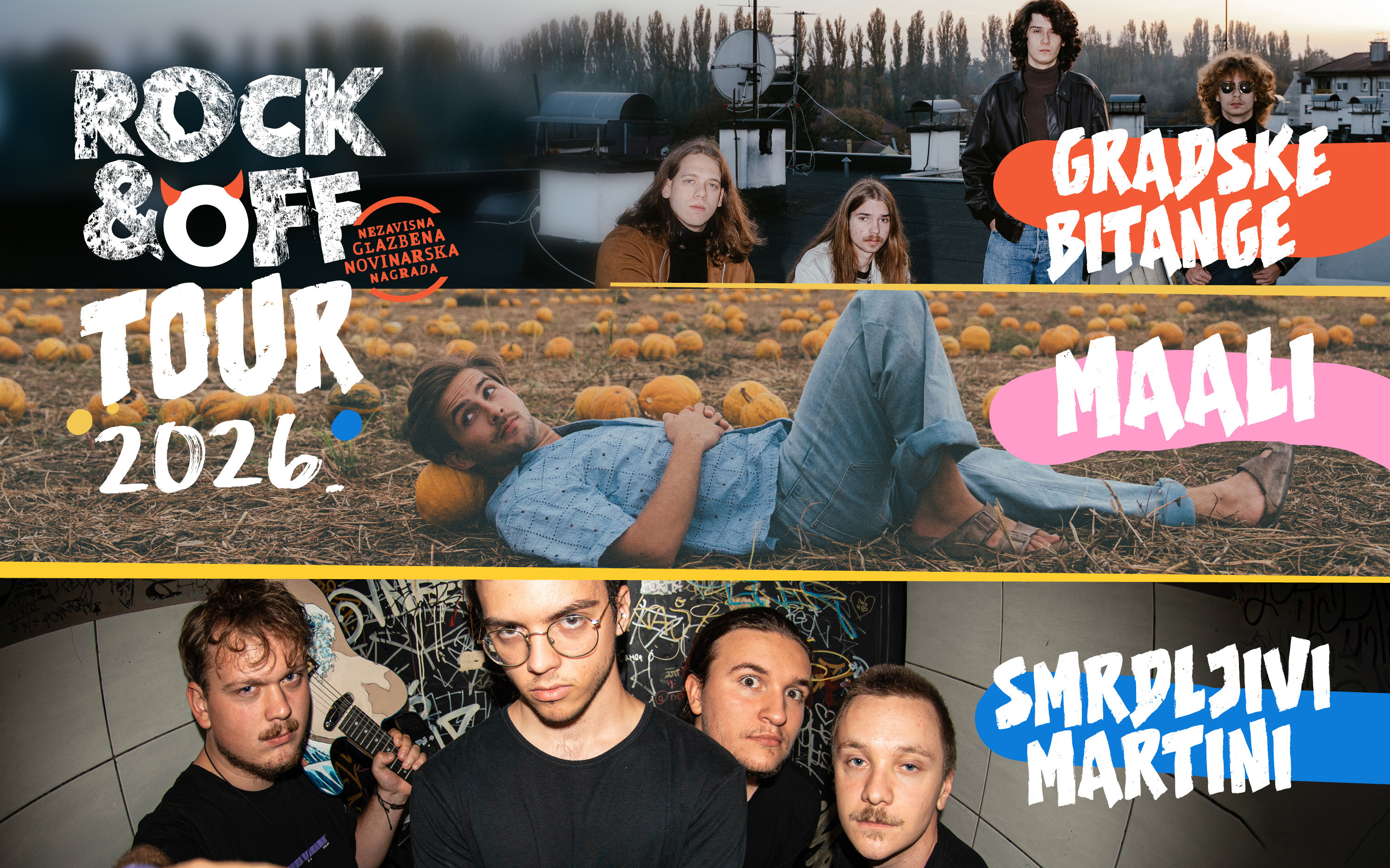 Nakon uspješnog otvaranja u Opatiji, Rock&Off Tour nastavlja putovanje Hrvatskom